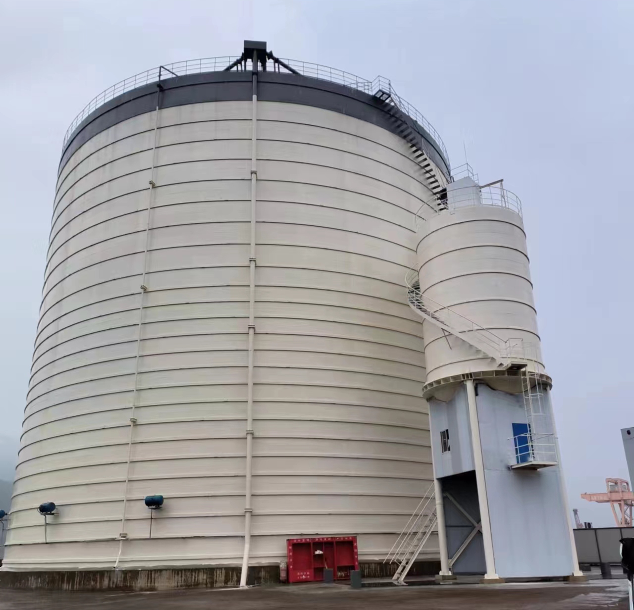 泾源10万吨水泥钢板库