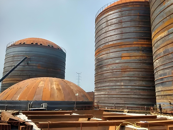 泾源焦粉钢板仓